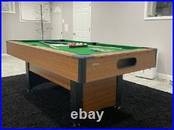 Miserak 6'5 Pool Table withball retrieval system and accessories