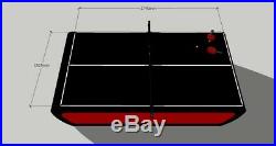 Mobililoft Minimalist Professional Pool Table, Ping Pong Conversion