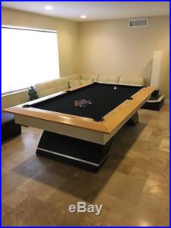 Modern Custom 8 Foot Pool Table