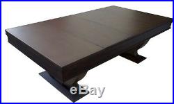 Monaco 8' Pool Table Dark Walnut Separate Dining Top Available
