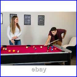 Multi Game Table Billiards + Air Hockey + Table Tennis + Full Set of Accessories