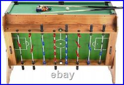 Multifunctional Gaming Table 3in1 Big Cymbergaj Pool Table Bilard Football