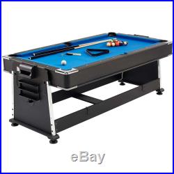 Multigames Table Pool Hockey Tennis MightyMast Leisure Revolver 7ft 3-in-1