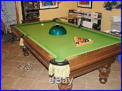 Murrey & Sons custom pool table with accessories L@@K