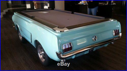 Mustang pool table #0035, 1965 mustang