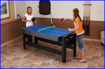 NEW 3-In-1 Table Game with Billiards, Table Tennis & Air Hockey FREE SHIPPING