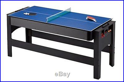 NEW 3-In-1 Table Game with Billiards, Table Tennis & Air Hockey FREE SHIPPING