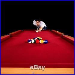 NEW 96 Pool Table Billiard Ball Claw Set Light Cues Balls Chalk Triangle Brush