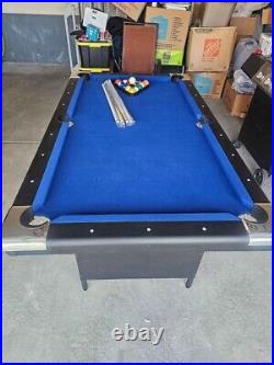 NEW Eastpoint Folding Pool/Billiards Table 6 foot Complete with accessories