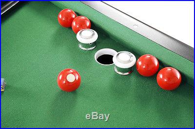 NEW Quality Slate Bumper Pool Table Complete w/All Accessories FREE SHIPPING