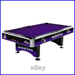 NFL Pool Table Oakland Raiders 8 Foot or Pick Your Team with FREE Shipping