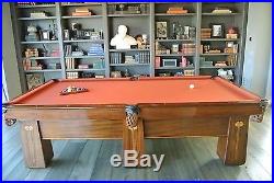 NO RESERVE Antique Brunswick-Balke-Collender Pool Table NO RESERVE WILL SELL