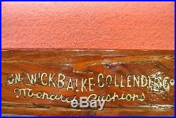 NO RESERVE Antique Brunswick-Balke-Collender Pool Table NO RESERVE WILL SELL