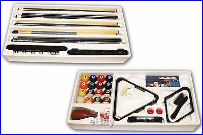 New 31 pieces Billiard Accessory Start Kit with Ball Set 4 cue stickers