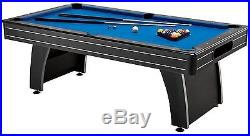 New Fat Cat 7 Foot Tucson Billiard Pool Table Blue Cloth Ball Return Accessories