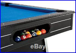 New Fat Cat 7 Foot Tucson Billiard Pool Table Blue Cloth Ball Return Accessories