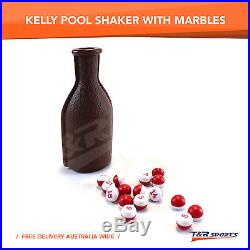 New! Kelly Pool Shaker Bottle With Marbles Rrp $14.99 Stock Clearance