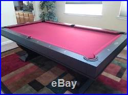 New Monaco 8' Pool Table & Dining Top Conversion with FREE Shipping