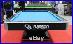 New Pool Table 9 ft Rasson Victory II Pro Tournament Billiard Tables