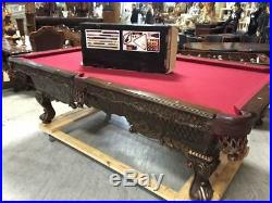 New Victorian Billiards Pool Table With Accessories Billiards Set Free Shipping