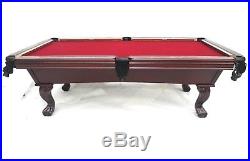 New WestState 8ft Slate Billiards Pool Table in Dark Cherry. (Burlington)