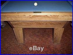 OLHAUSEN 8ft. POOL TABLE, and gear