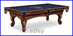 Officially Licensed West Virginia Mountaineers 8' Pool Billiard Table