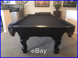 Olhausen 8' Bordeaux Pool Table With AccessoriesOne OwnerBarely Used