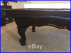 Olhausen 8' Bordeaux Pool Table With AccessoriesOne OwnerBarely Used