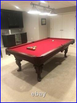 Olhausen 8 Foot Eclipse Pool Table