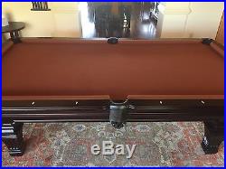Olhausen 8 Foot Hampton Pool Table withaccessories