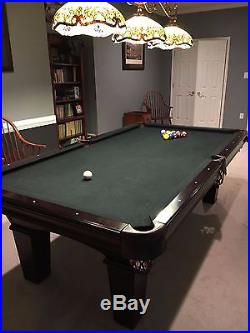 Olhausen 8' Pool Table and Accessories