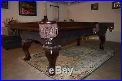 Olhausen 8 Pool table Eclipse model in cherry