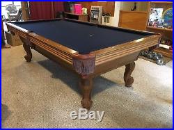 Olhausen 8 foot ft pool table exc condition