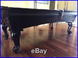Olhausen 8' pool table With Accessories. One Owner. Barely Used. Billiards