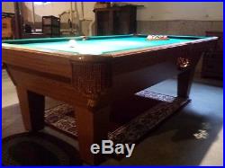 Olhausen 8ft Pool Table 3/4 inch slate, very good condition