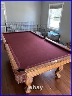 Olhausen 8ft Slate Used Pool Table Very Good Condition Hardly Used