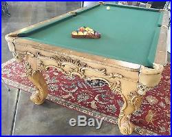 Olhausen Billiards Rococo 8' Pool Table