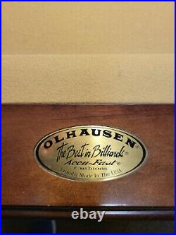 Olhausen Oak pool table credit toward moving. High-end in new condition