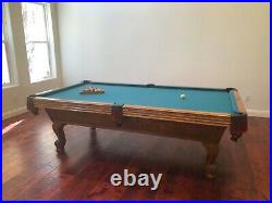Olhausen Pool Table Portland Series / Provincial (8.5ft, Green)