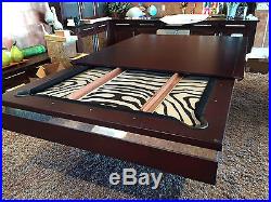Olhausen Pool Table with Custom made top, Very cool, great condition