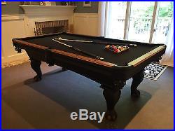 Olhausen Portland Blackhawk 7' Pool Table Billiards Table AND ALL ACCESSORIES