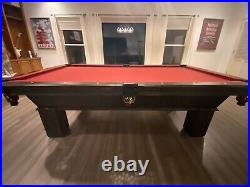 Olhausen pool table 30th Anniversary ball & cues included