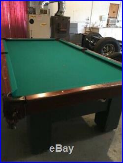 Original Brunswick pool table