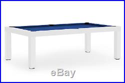POOL Billard MOZART 7 ft Billardtisch Ess- und Billiardtisch Schieferplatte