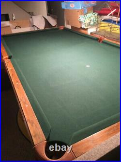 POOL TABLE 9 X 5 OLHAUSEN with ALL ACCESSORIES