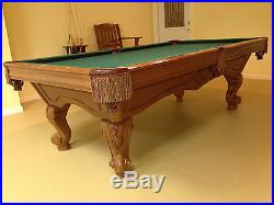 POOL TABLE NEW BRUNSWICK 8FT AVALON EXCELLENT CONDITION