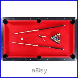 Park Avenue 7-ft Pool Table Combo Set with Benches 672875901876