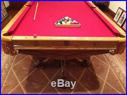 Pearl-Wick Professional 4x8 3 Slate (Italian) Pool Table Billiards
