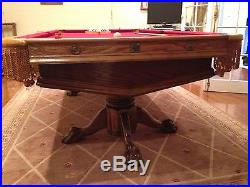 Pearl-Wick Professional 4x8 3 Slate (Italian) Pool Table Billiards